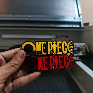 Emblem One Piece Timbul Akrilik Tebal Logo Anime