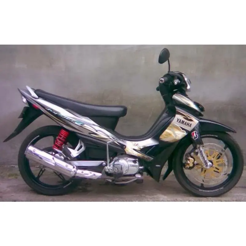 Striping original motor Jupiter Z Burhan Burung Hantu Tahun 2009 Aksesoris 5