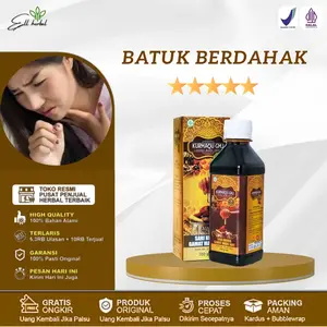 Penghilang Dahak Dan Lendir Tenggorokan Gurah Mengeluarkan Lendir Paru Paru Pengencer Dahak Kental Cair Pembersih Suara Serak Batuk Berdahak Anak Dewasa - KurmaQu GMJ