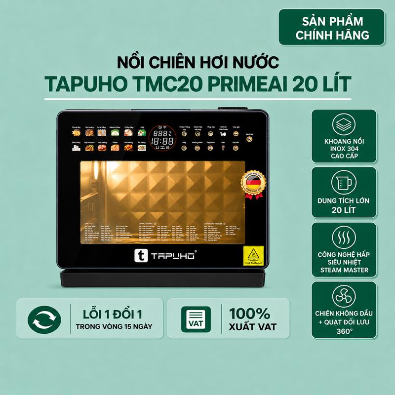 Máy Nấu Ăn Đa Năng TAPUHO TMC20 PrimeAI Elite