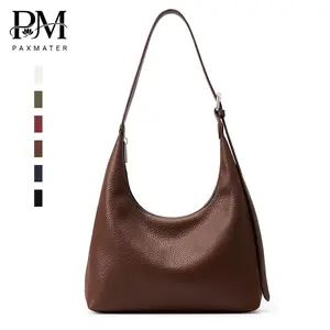 PaxMater tas selempang wanita sling bag remaja kulit PU crossbody bag selempang sabuk disesuaikan ringan praktis gaya estetika korea berkualitas original