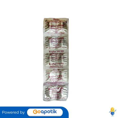 REGLUS XR 500 MG STRIP 10 KAPLET