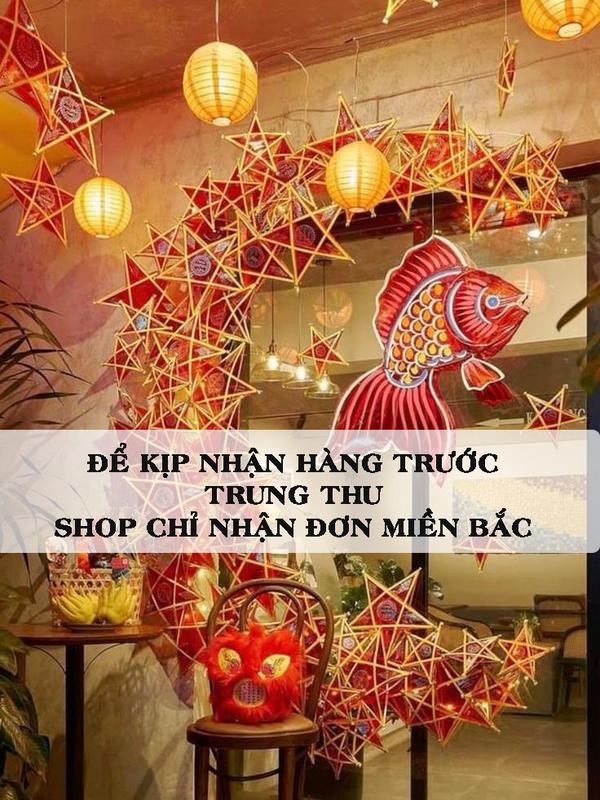 Đèn ông sao làm đồ chơi biểu diễn trưng bày trang trí Tết Trung Thu