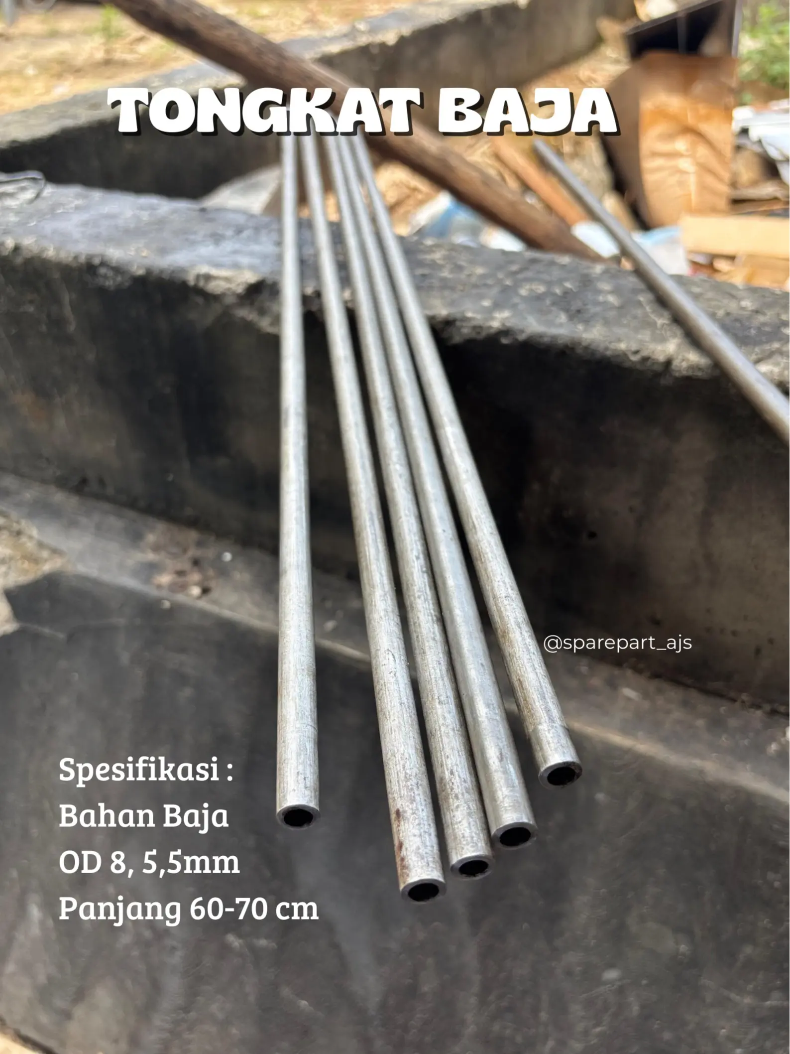 TYPE TONGKAT BA JA OD 8 5,5mm TERJANGKAU