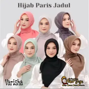 ASNUR JAYA KERUDUNG/PARIS JADUL/JAHIT 2 SISI/BEST SELLER