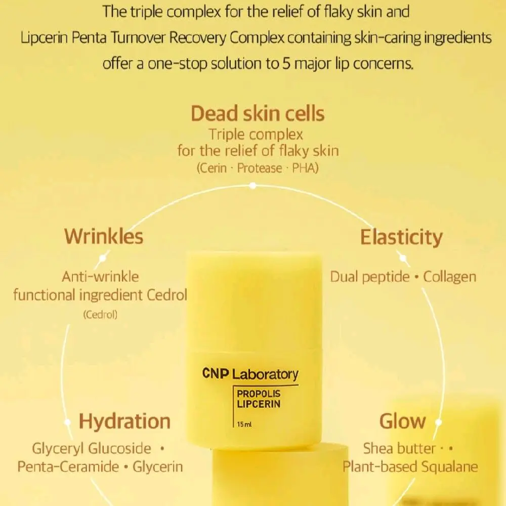 C.N.P propolis lipcerin - lipbalm untuk bibir kering