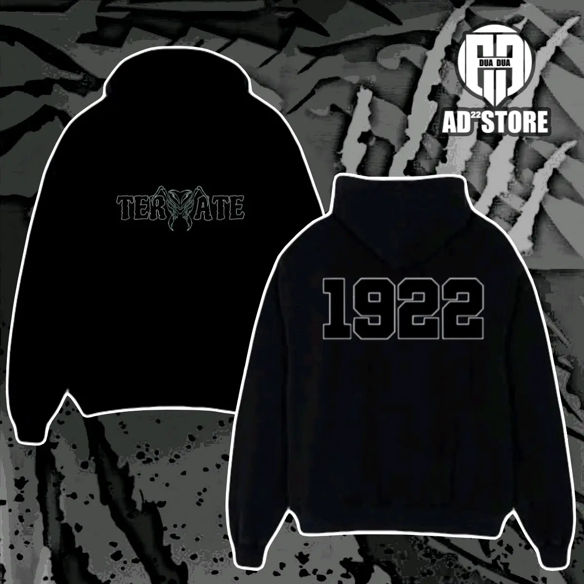 HOODIE TERATE 1922 TERBARU SIMPEL JAKET PSHT 1922