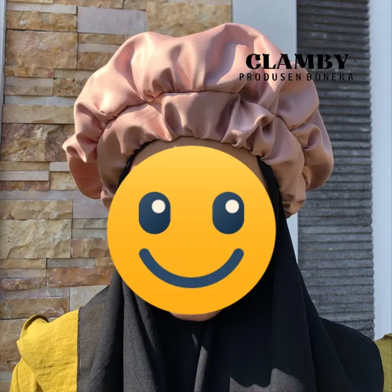 Hair Bonnet Silk | Sultra Silk Satin Bonnet | Bonnet Kualitas Premium