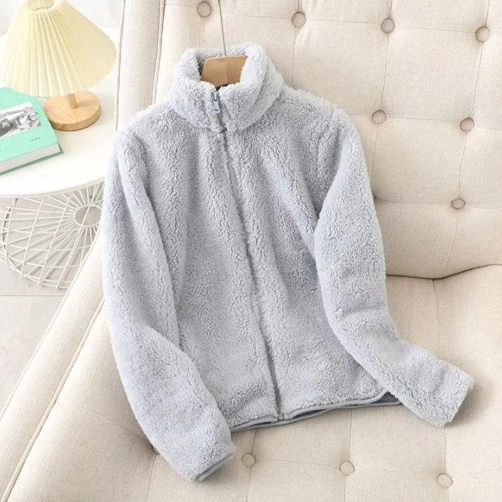 JAKET BULU/JAKET SERVA KECE PRIA/WANITA Nyaman Panjang Tebal Dewasa Sweater Keren Zipper Distro Cowok Bomber Jaket Musim Dingin Jaket kerah tinggi Rompi Safety Wearpack Handsock Kopiah Jilbab Syal Fleece Gunung Hoodie Crewneck Cewek Jumper Casual