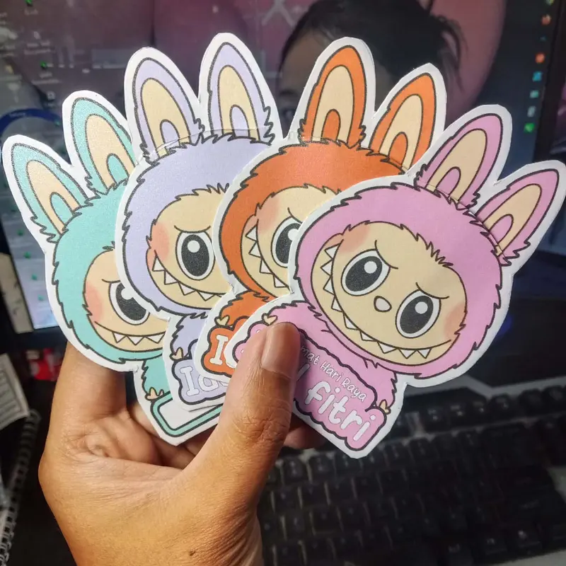 AMPLOP THR KARAKTER LABUBU LUCU BISA REQUEST WARNA 3