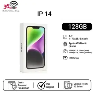 [Irvan Galih] iPhone 14 128GB 256GB Garansi Resmi Indonesia