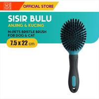 Gambar M-Pets Bristle Brush / Sisir Bulu Anjing Kucing Hewan dari M-Pets Volk Pets Indonesia Kota Tangerang 3 Tokopedia