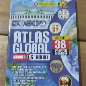 Atlas Super Lengkap Indonesia & Dunia Edisi Terlengkap & Edisi Terbaru