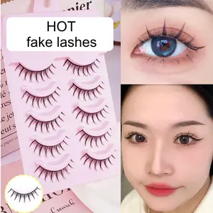 Bulu Mata Palsu Eyelash Extesion Natural Soft / Eye Lashes lembut Bulumata alami paket 5 pasang KU094 KU097