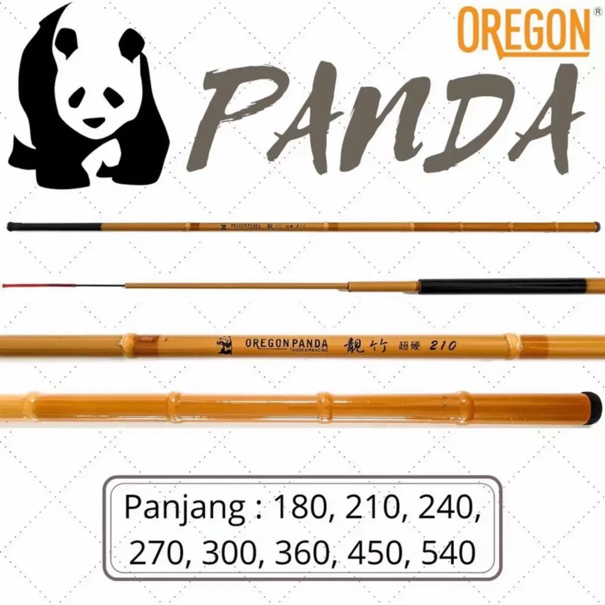 Tegek Oregon Panda Fiber Mentah Terlaris