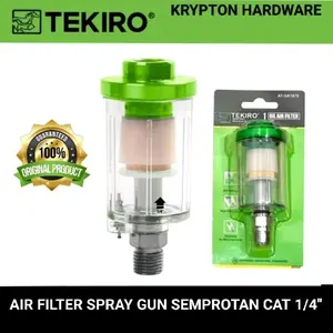 tekiro air filter spray gun / semprotan cat 1/4 jaminan 100% original