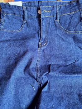 Product Review of 2212# Forking Denim Skirt Women Mid-Length High Waisted Hip Wrap Skirt from z**i 1