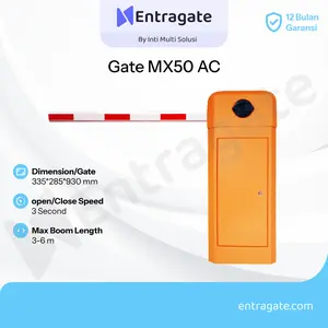 Barrier Gate MX50 AC Portal Otomatis Palang Parkir Kualitas Terjamin Harga Termurah
