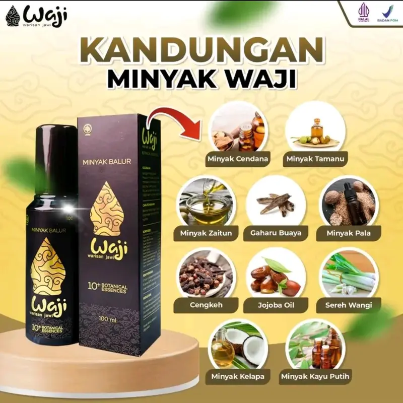 Minyak Waji 2 Botol Serbaguna Solusi Untuk Pegal Linu Infeksi Kulit Dan Menghilangkan Rasa Gatal 6