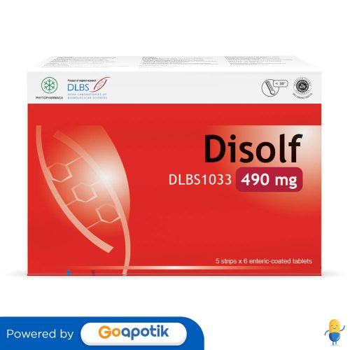 Gambar DISOLF 490 MG BOX 30 TABLET dari Apotek Padi Farma by GoApotik Kota Tangerang Selatan Tokopedia