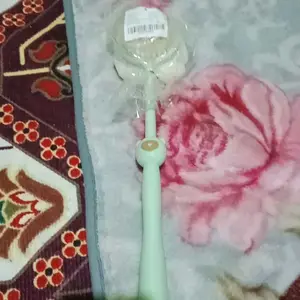 ANGOLA Sikat Punggung Badan dan Sponge Puff Loofah 2in1 D92 Alat Bantu Gosok Punggung Badan 2 Sisi/Sikat Punggung Serbaguna/Bath Brush Busa