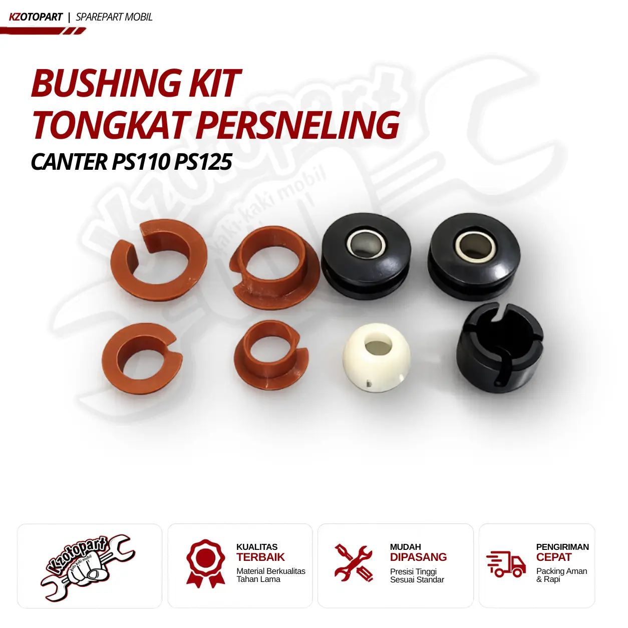 Bosh Bushing Kit Tongkat Tuas Persneling Overan Gigi Canter PS110 PS125