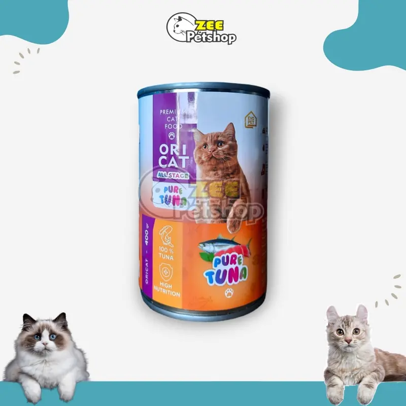 ORICAT CAN / KALENG 400GR - Makanan Kucing Wet Food 1