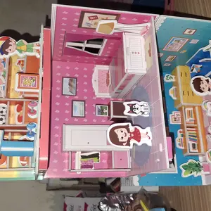 Puzzle 3D DIY bahan foam & paper mainan puzzle edukasi anak - BABY