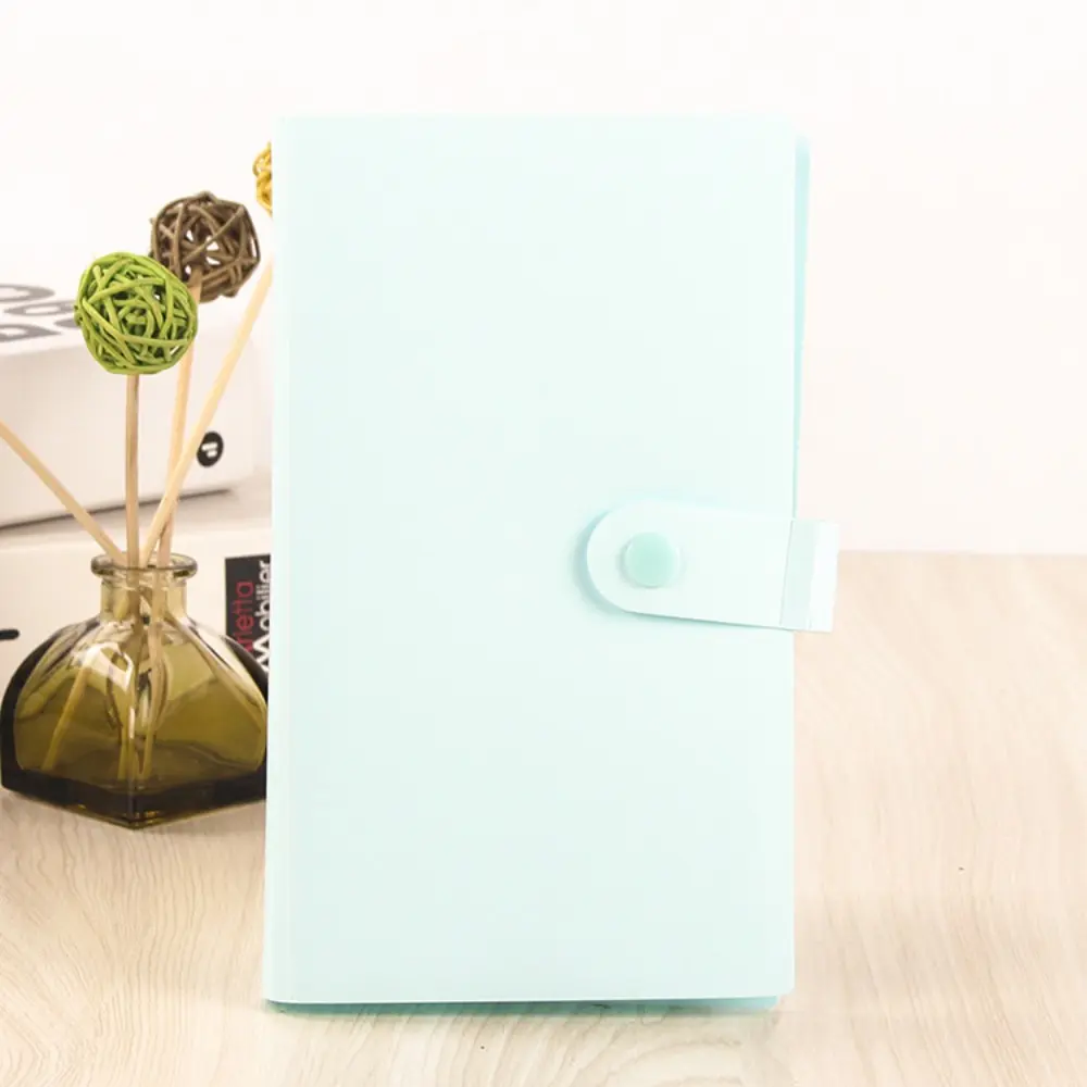 Sổ Danh Thiếp Bằng Nhựa, Album Trang Trong Suốt Rỗng Mới, 120 Vị Trí Thẻ, Đề Can Nước Hoạt Hình, Lưu Trữ Miếng Dán Móng Tay