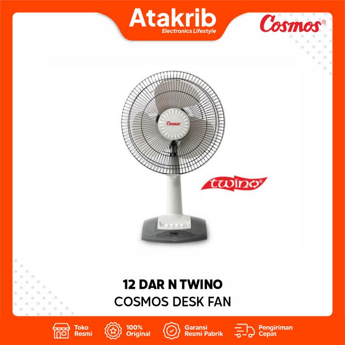 Gambar COSMOS DESK FAN 12 DAR N TWINO 12 inch dari Atakrib Elektronik Yogyakarta Kab. Sleman Tokopedia