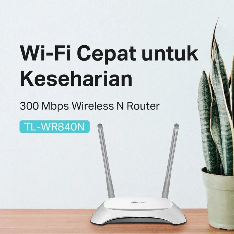 TP-Link TL-WR840N | 300Mbps WiFi N Router I IPv6 IPTV | Router | Access Point | Extender | WPA3 | Best Seller 1