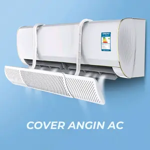 Cover Penutup Angin AC Retractable Three Board Windshield Deflector