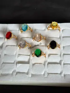 Cincin Batu Permata Wanita Model Terlaris Termurah - Rings