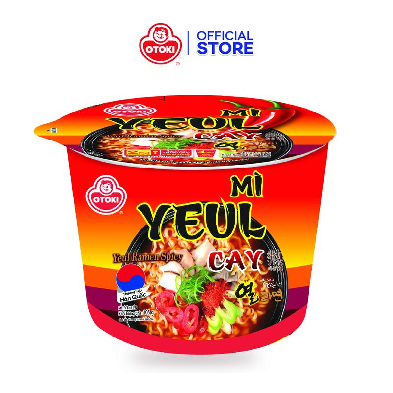  Combo 3 tô Mì Tô Yeul Cay Otoki 105g 