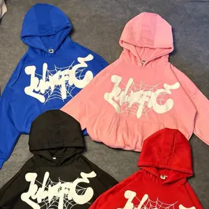 Pullover Hoodie Boxy Leather Bordir Lulafie