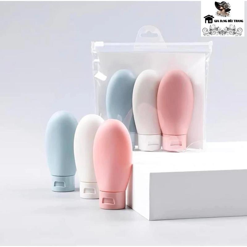 Lọ Chiết Mỹ Phẩm/Dầu Gội/sưɑ~ Tắm 60ML kèm túi Zip