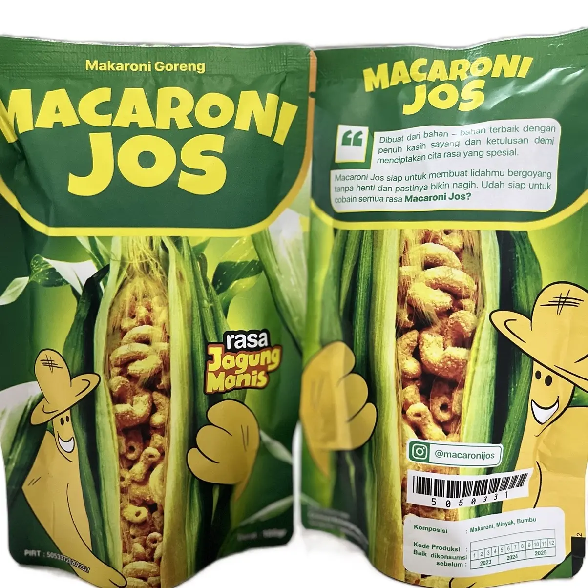 Macaroni Jos Rasa Jagung Manis