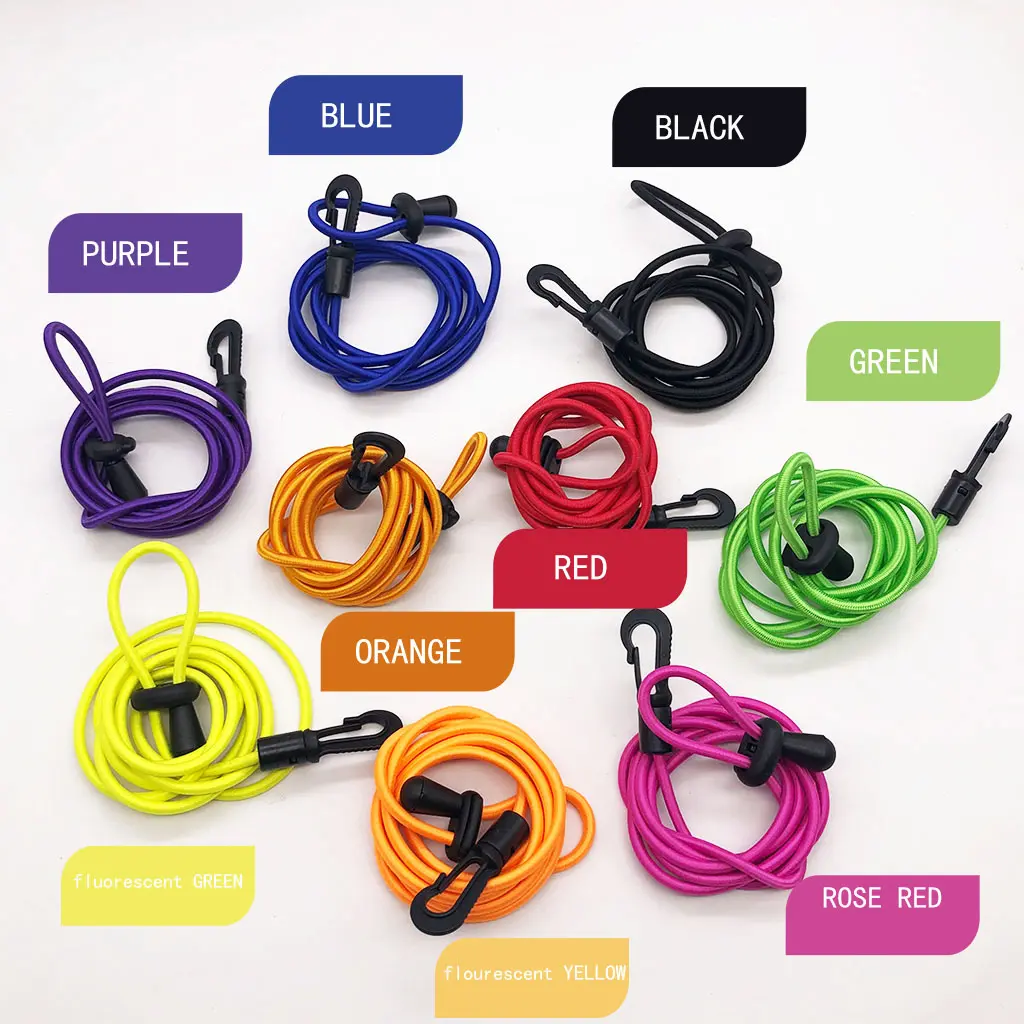 Kayak Paddle Leash Boat SUP Fishing Rod Safe Cord Holder