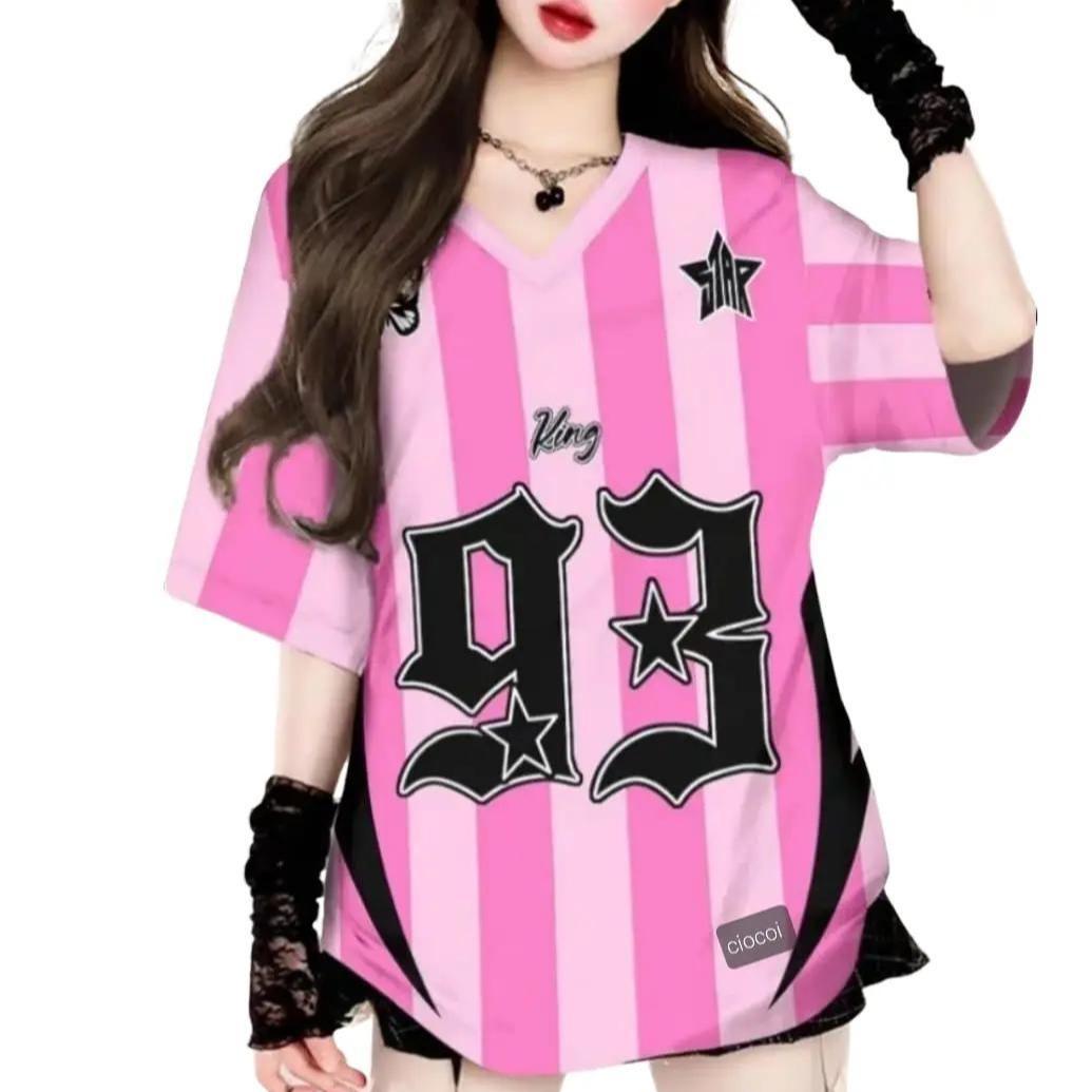 Kaos Jersey BLACK 68 Oversize Retro Boxy Shirt rugby tf family kalcer jersey milano