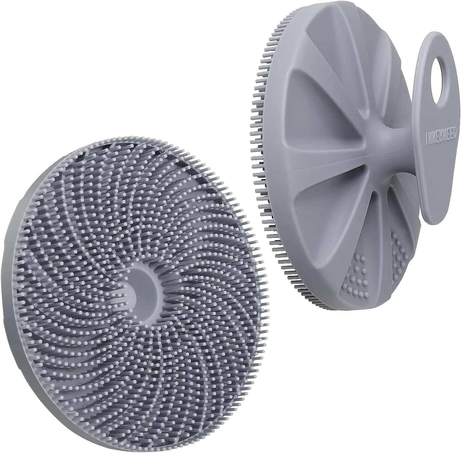Silicone Body Scrubber Exfoliating & Massaging Shower Brush, More Hygienic Bathing Tool