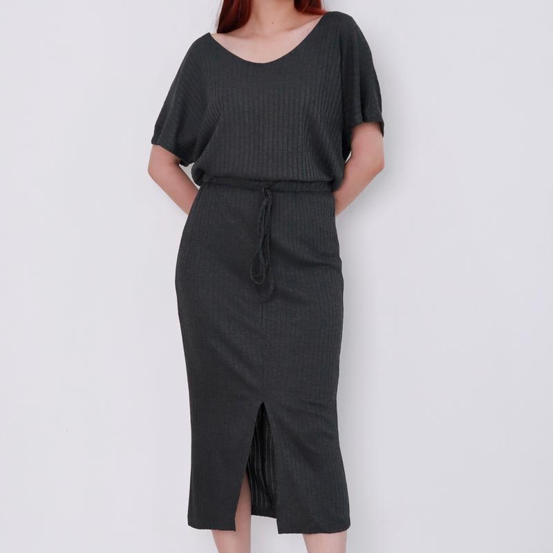 SAMELEVEL Christine Midi Knit Dress Slim 2