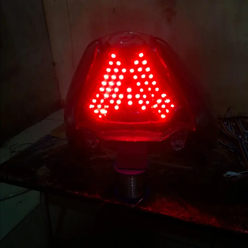 stoplamp running beat baru deluxe/street 2020-2024 10mode lampu rem Kendaraan Motor 5