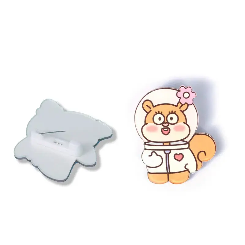 COD Tas Bros Lucu Toy Story Pin Akrilik Lucu Kartun Lencana Karakter Bros Liontin SpongeBob Bros Tas Aksesori Pin Akrilik Dekoratif - COK Clips Resin 4