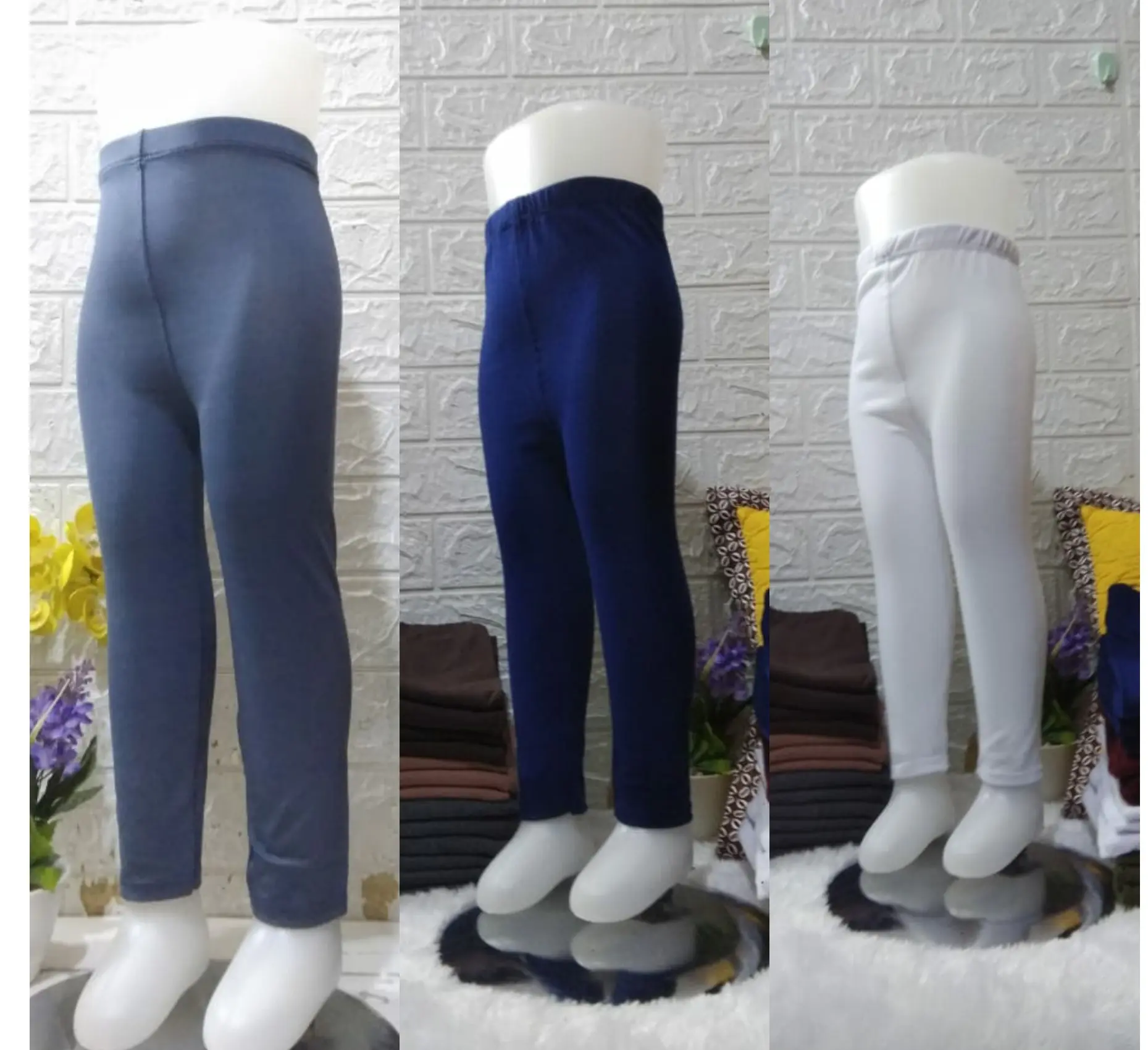 CELANA LEGGING ANAK PREMIUN BAHAN SPANDEKS/LEGGING ANAK PEREMPUAN USIA 1 SAMPAI 13 THN