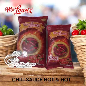 MC LEWIS HOT & HOT CHILI SAUCE, Chili Sauce Level Pedas