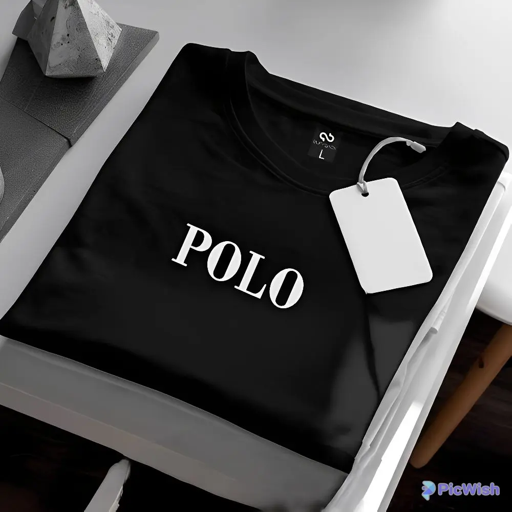 GET 1 PCS (PROMO COD) Kaos Distro Lengan Pendek Pria Wanita Keren Pl0 Logo White Knitwear - 100% Catoon Combed 24s -Kaos Cewek- Katun Kain Lembut Tebal Nyaman T Shirt Lembut kaos  cowok Polos
