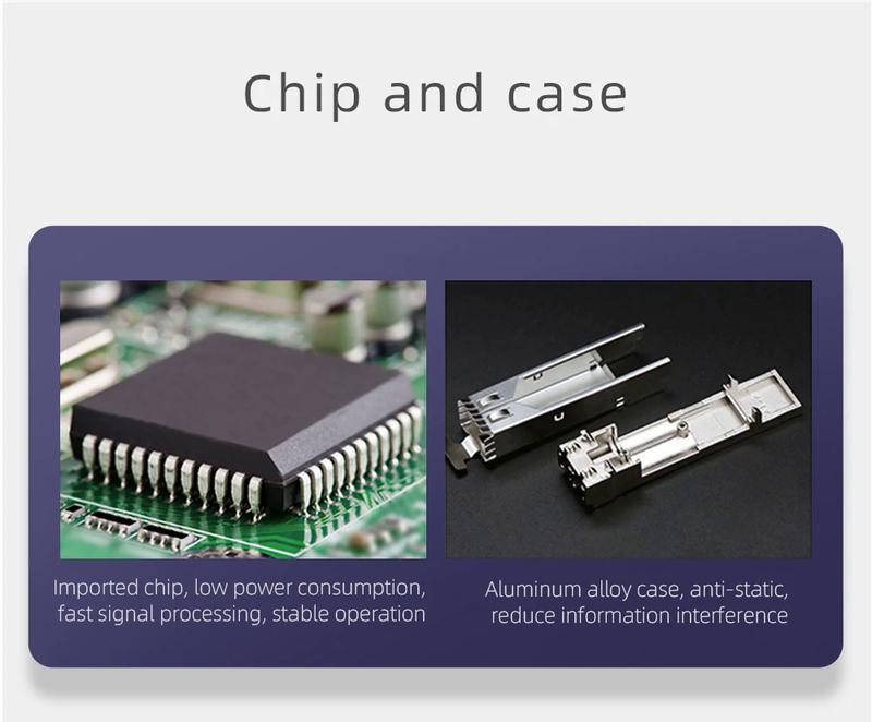 Product Introduction of SFP Module 1000Mbps SFP Copper RJ45 SFP Transceiver Module Compatible with Cisco/Microrotik Gigan bit Ethernet Switch. 6