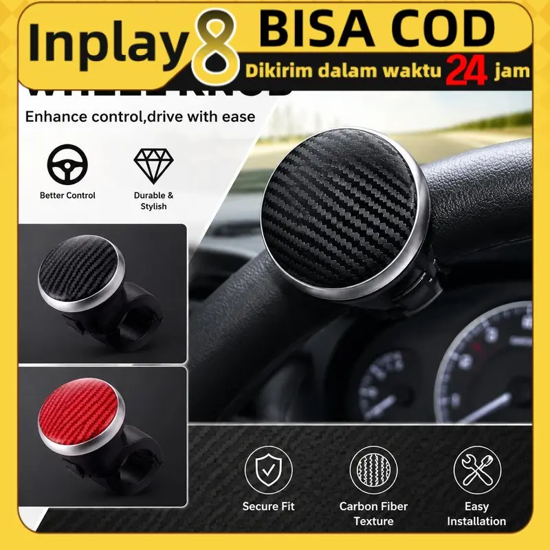 Knob Perseneling Mobil Power Handle Steering Wheel Spinner 360 Derajat Ballical Permukaan Anti Slip Genggaman Nyaman Universal Untuk Setir Mobil Berkendara Harian