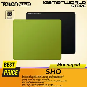 TALONGAMES SHO Soft Rubber Base Gaming Mousepad Artisan Type-99 Clone (Control)