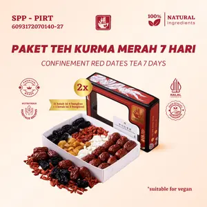 Ciak Po - Ciakpo Confinement Red Dates Tea 7 Days Paket Teh Kurma Merah
